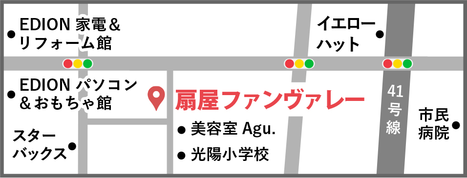 富山店の地図