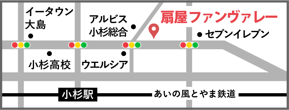 射水店の地図